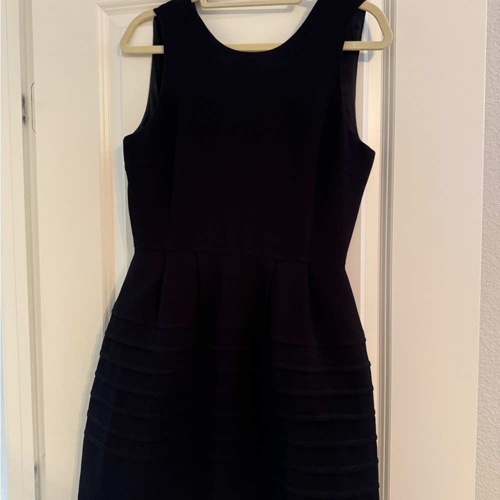 Madewell Black Sleeveless Mini Dress